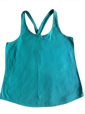 Under Armour Teal Cross-Back Tank Top - Women